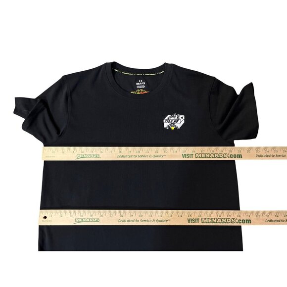 Stephen Curry x Sour Patch Kids Black Graphic Tee Mens S UA 1374215 Used Basketb - Picture 10 of 11